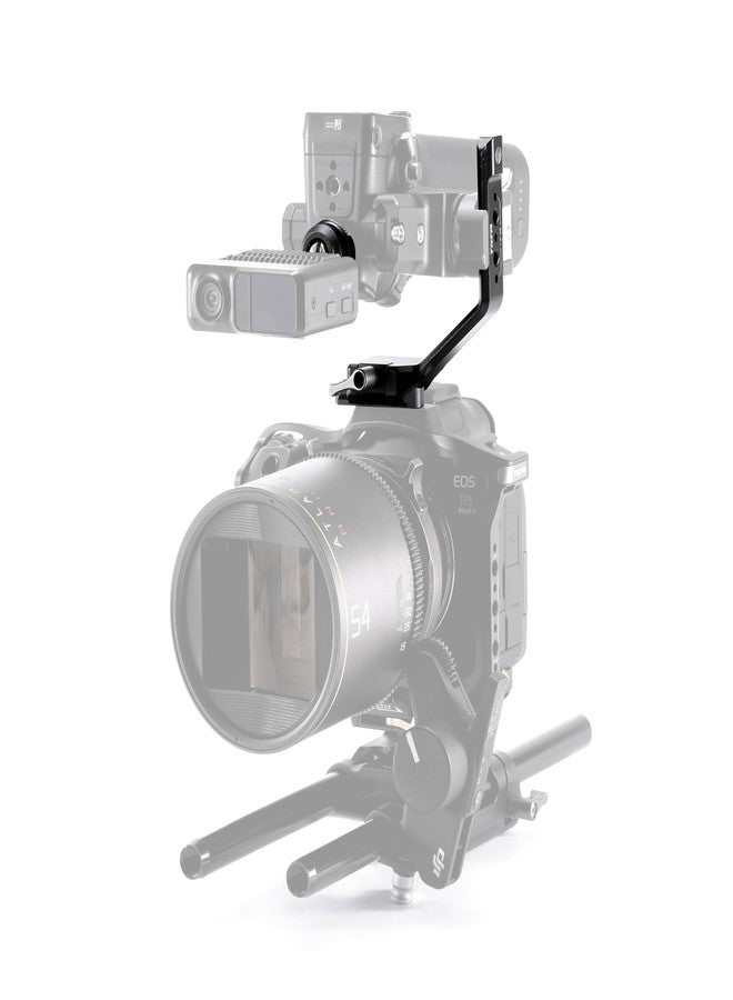 تيلتا طقم توسيع تيلتا متوافق مع DJI Focus Pro | يتضمن محول مقبض علوي للإمساك باليد وقوس تثبيت دوار لجهاز الليدار - Image 1